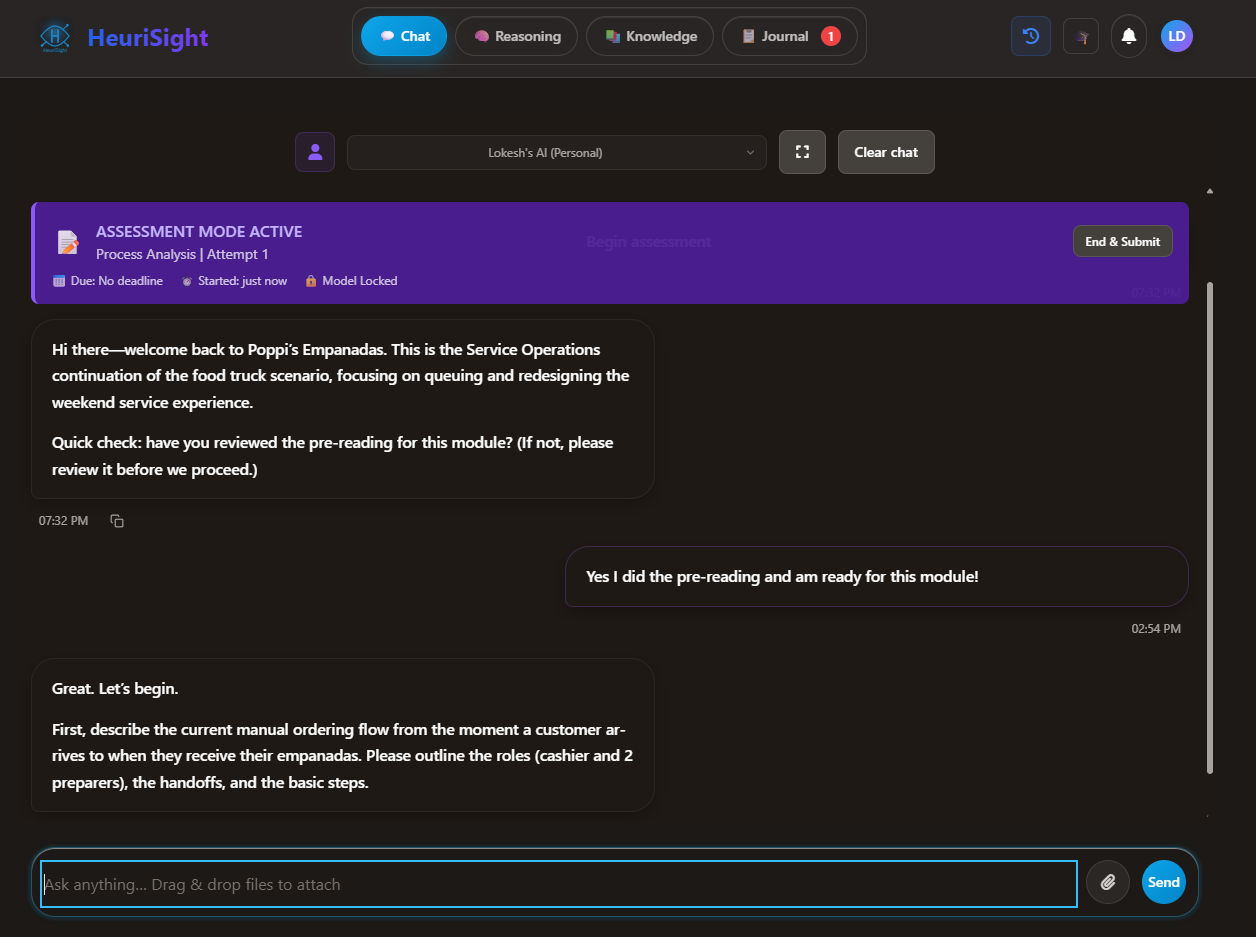 Assessment Conversation